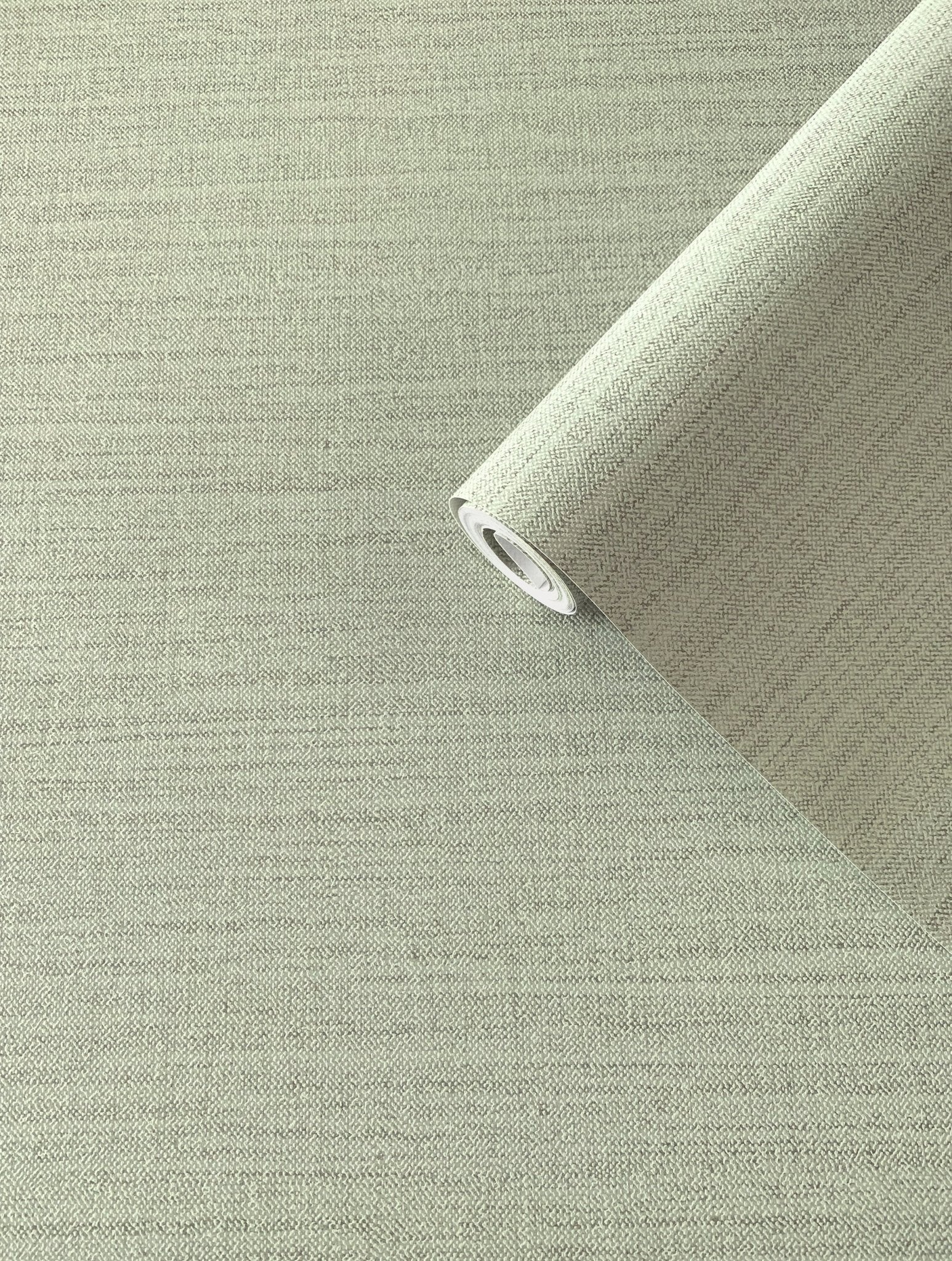 Boutique Horizontal Weave Wallpaper - Green - Galerie - F - FG6008 - Premier Wallcovering