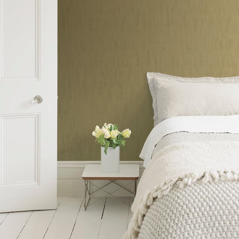 Boutique Tonal Plain Wallpaper - Gold - Galerie - SP-SC5004 - Premier Wallcovering
