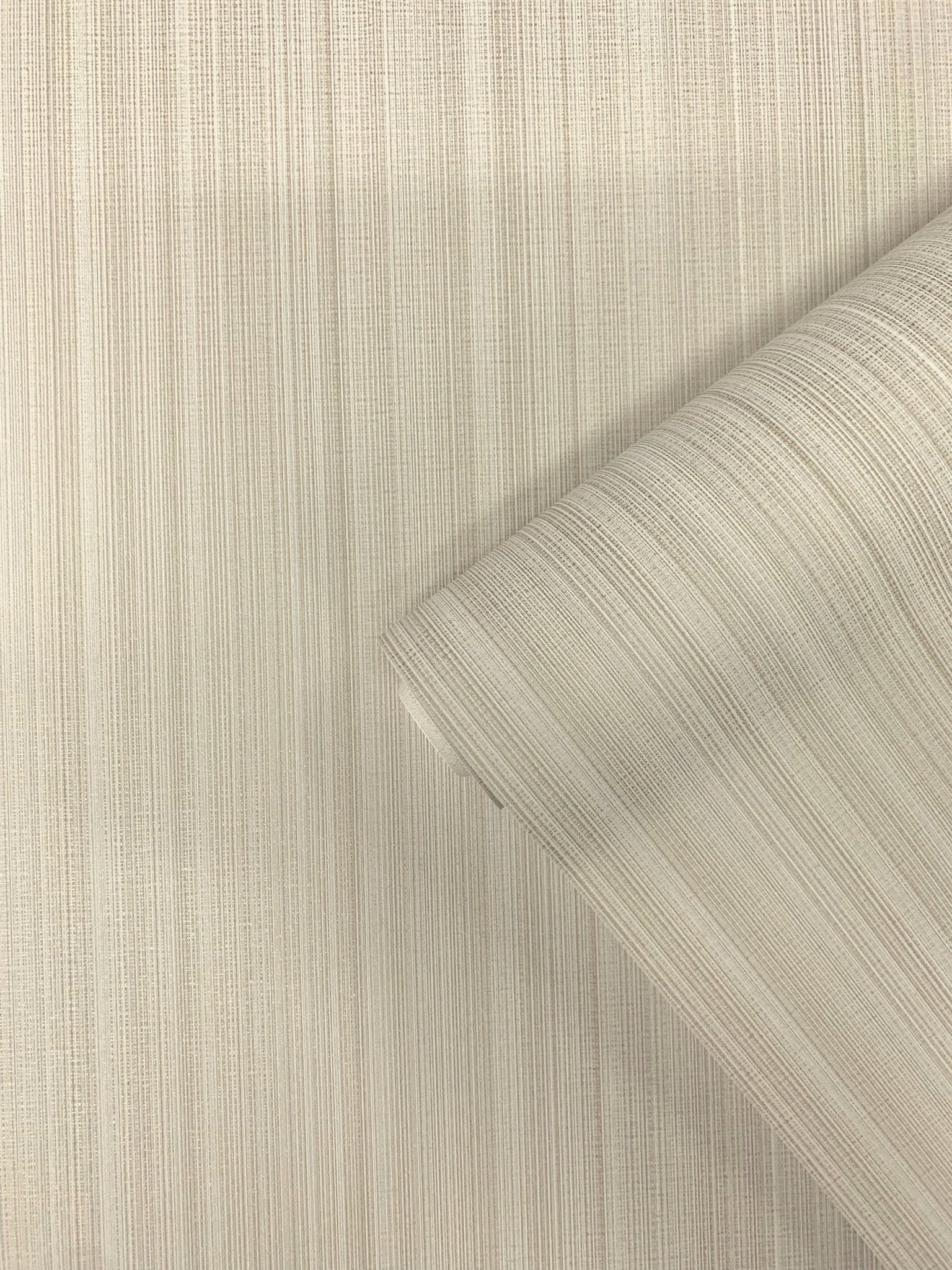 Boutique Vertical Stripe Wallpaper - Sheen Beige - Galerie - SP - NA6002 - Premier Wallcovering