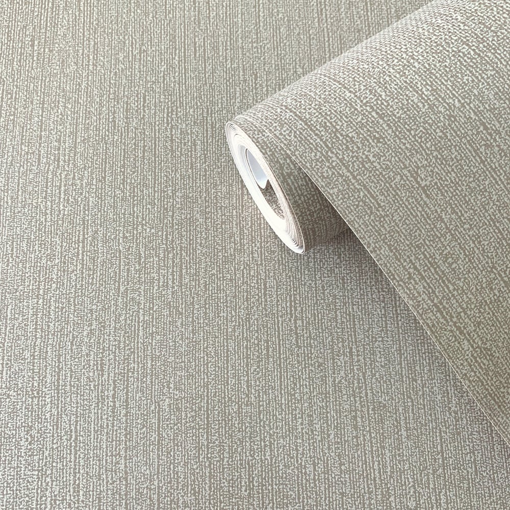 Boutique Weave Wallpaper - Silver/Beige - Galerie - F-EI8006 - Premier Wallcovering