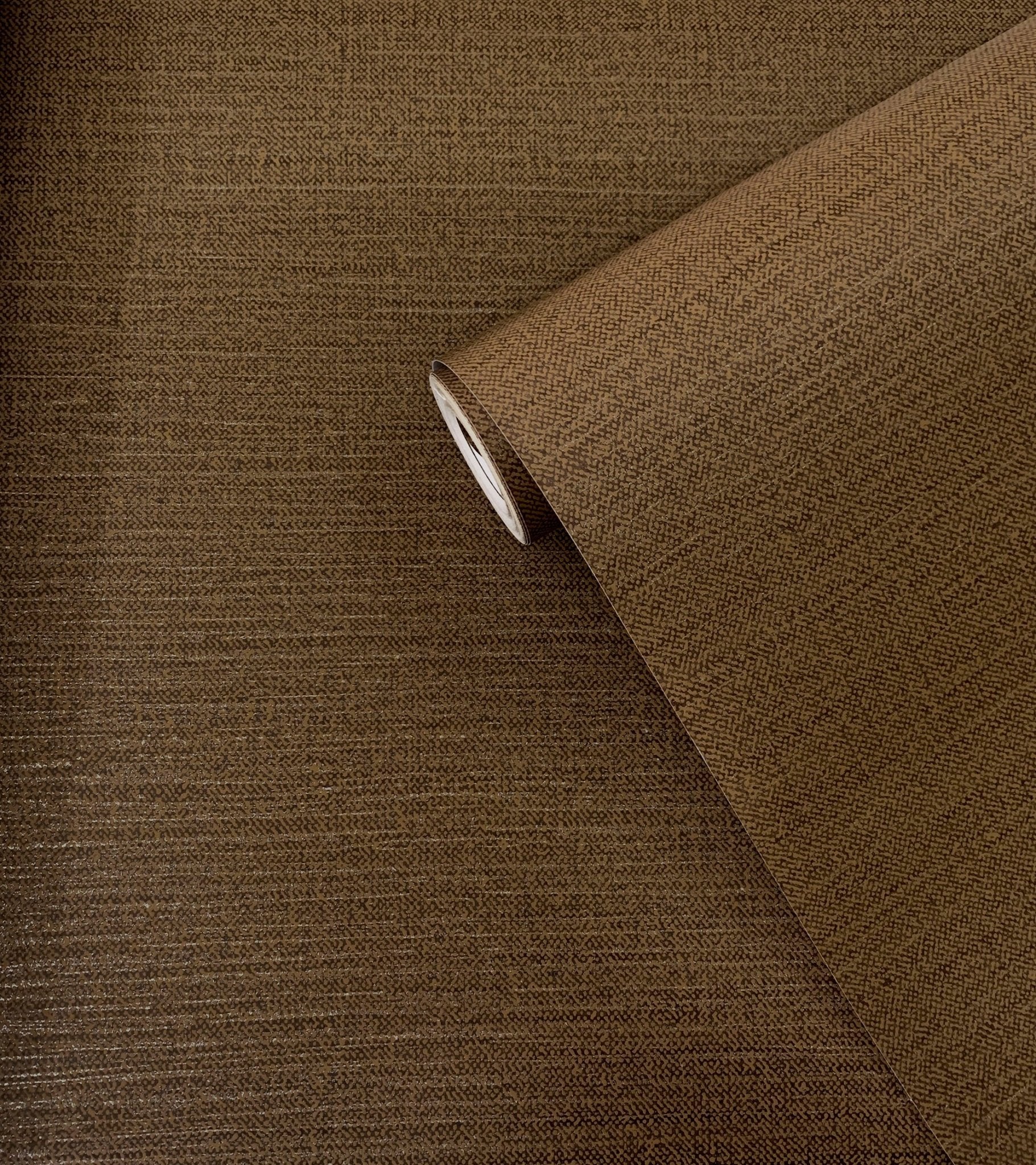 Boutique Weave Wallpaper - Bronze Brown - Galerie - F - FG6011 - Premier Wallcovering