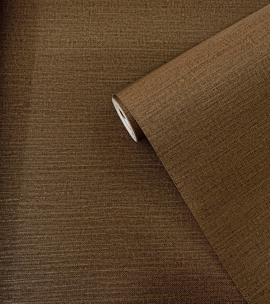 Boutique Weave Wallpaper - Bronze Brown - Galerie - F - FG6011 - Premier Wallcovering