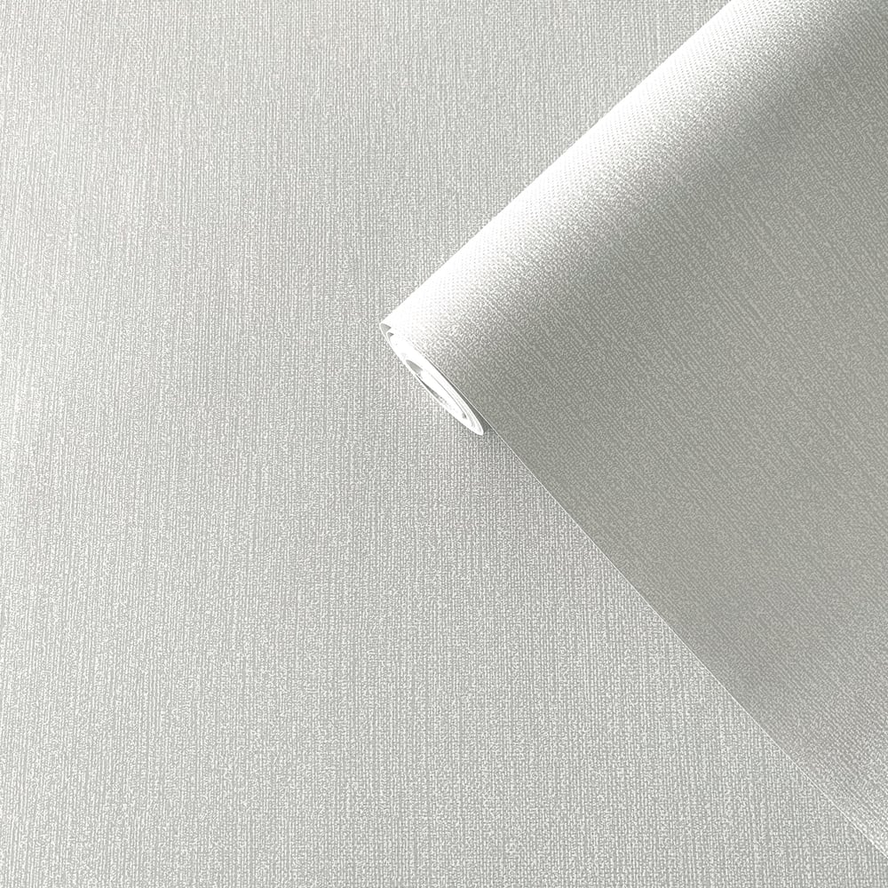 Boutique Weave Wallpaper - Silver Grey - Galerie - F-EI8004 - Premier Wallcovering