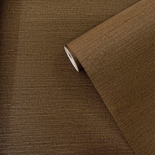 Boutique Weave Wallpaper - Bronze Brown - Galerie - F-FG6011 - Premier Wallcovering