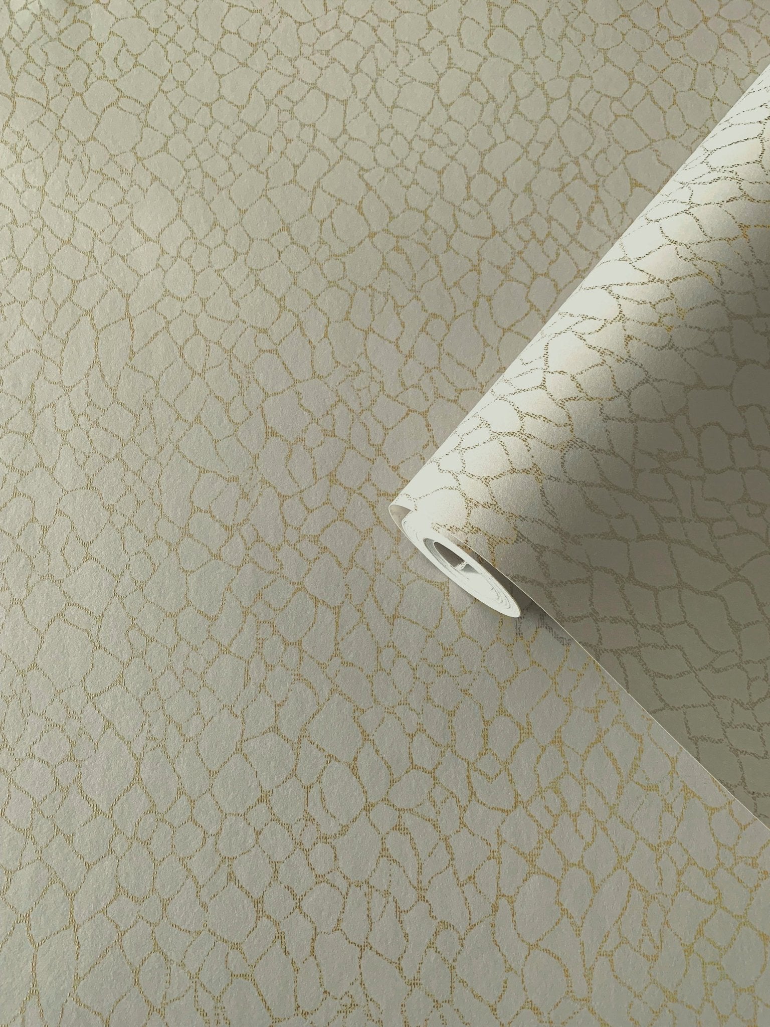 Boutique Webbing Wallpaper - Beige - Galerie - DWP0232 - 02 - Premier Wallcovering