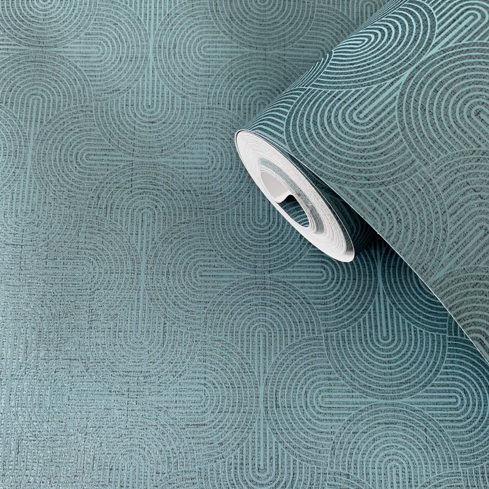 Boutique Zen Wallpaper - Blue - Galerie - DT-FA3004 - Premier Wallcovering