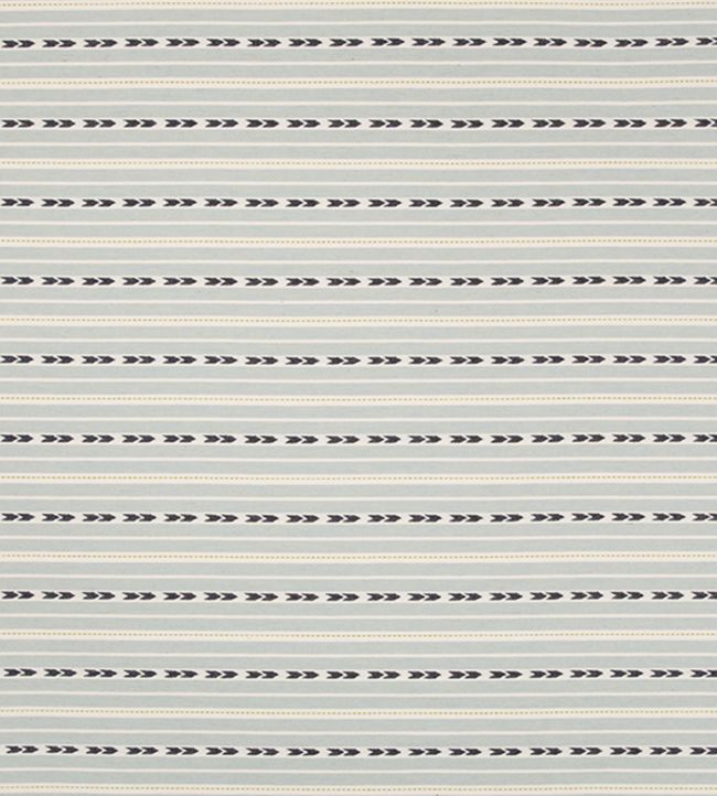 Bow And Arrow Fabric - Aqua - Christopher Farr Cloth - CF101 - 02 - Premier Wallcovering