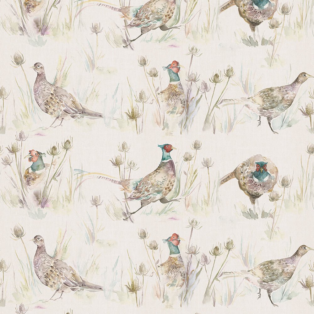 Bowmont Wallpaper - Pheasant - Voyage Maison - BOWMONT/WPO/PHE - Premier Wallcovering