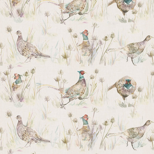 Bowmont Wallpaper - Pheasant - Voyage Maison - BOWMONT/WPO/PHE - Premier Wallcovering