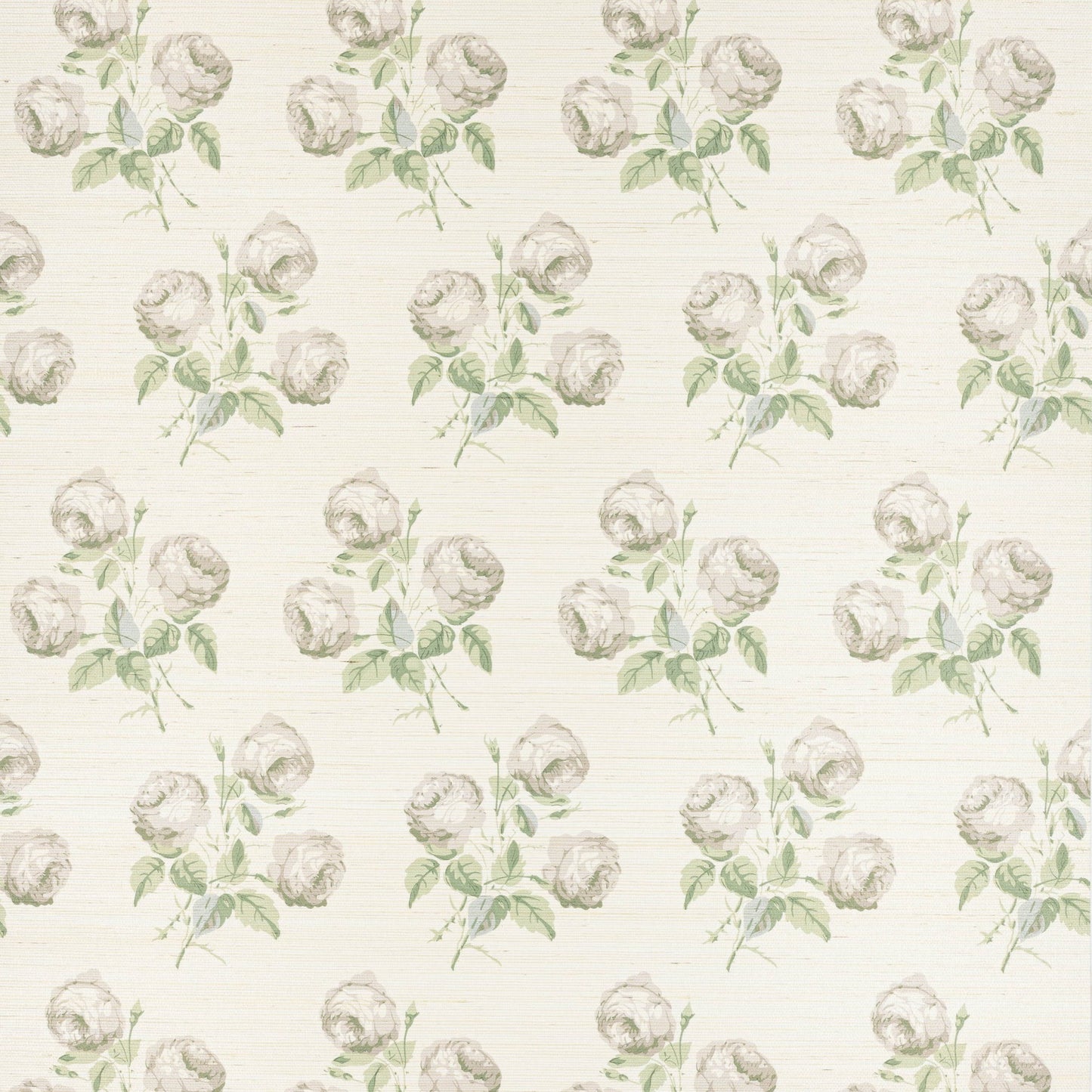 Bowood Sisal Wallpaper - Silver Leaf - Colefax & Fowler - W7028-02 - Premier Wallcovering