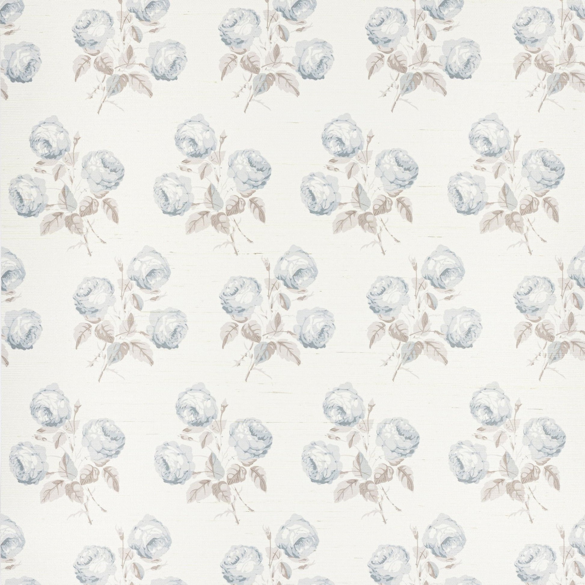 Bowood Sisal Wallpaper - Blue/Grey - Colefax & Fowler - W7028-01 - Premier Wallcovering