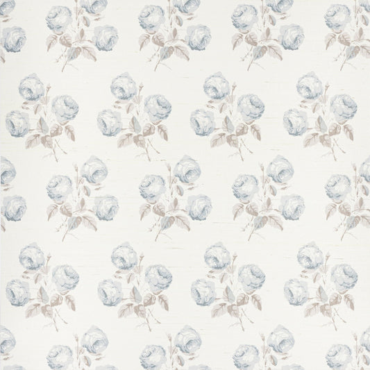 Bowood Sisal Wallpaper - Blue/Grey - Colefax & Fowler - W7028-01 - Premier Wallcovering