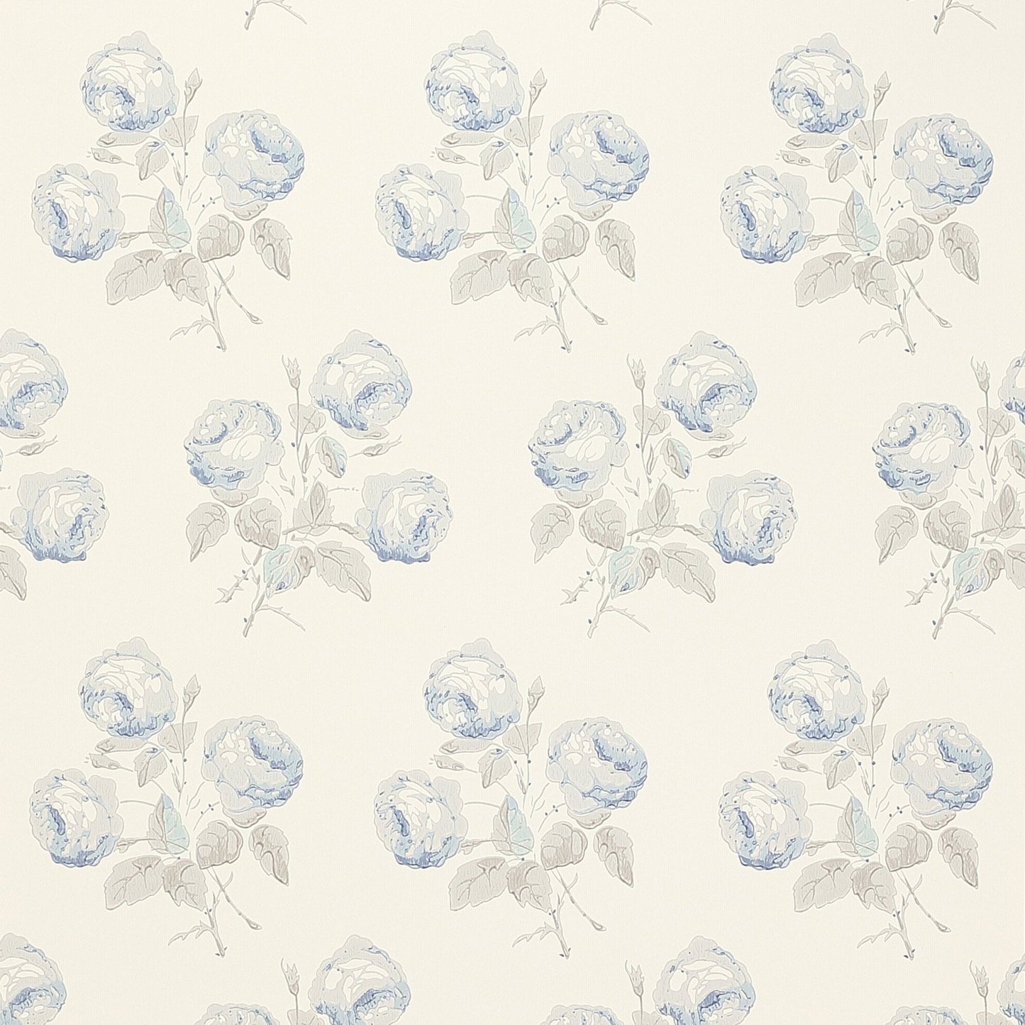 Bowood Wallpaper - Blue/Grey - Colefax & Fowler - 07401/08 - Premier Wallcovering