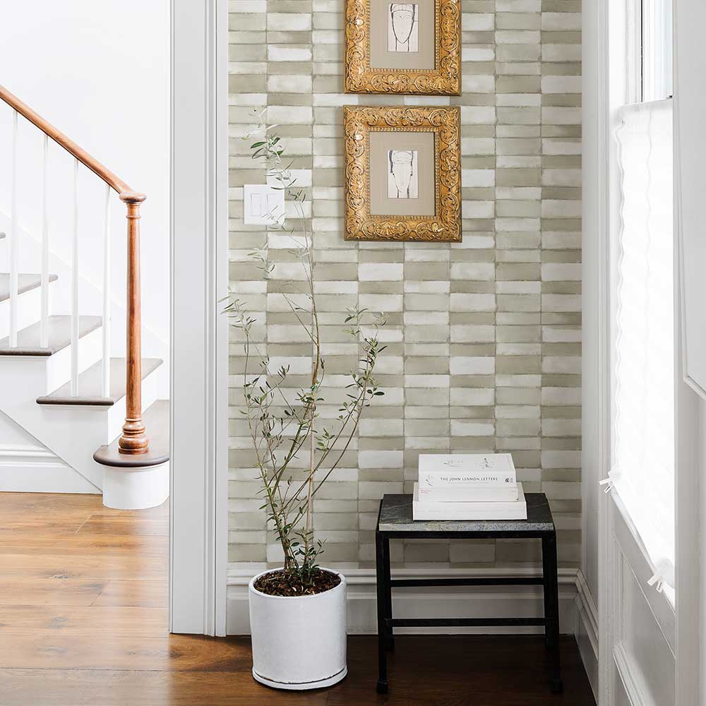 Braden Wallpaper - Natural - A Street Prints - FD26646 - Premier Wallcovering