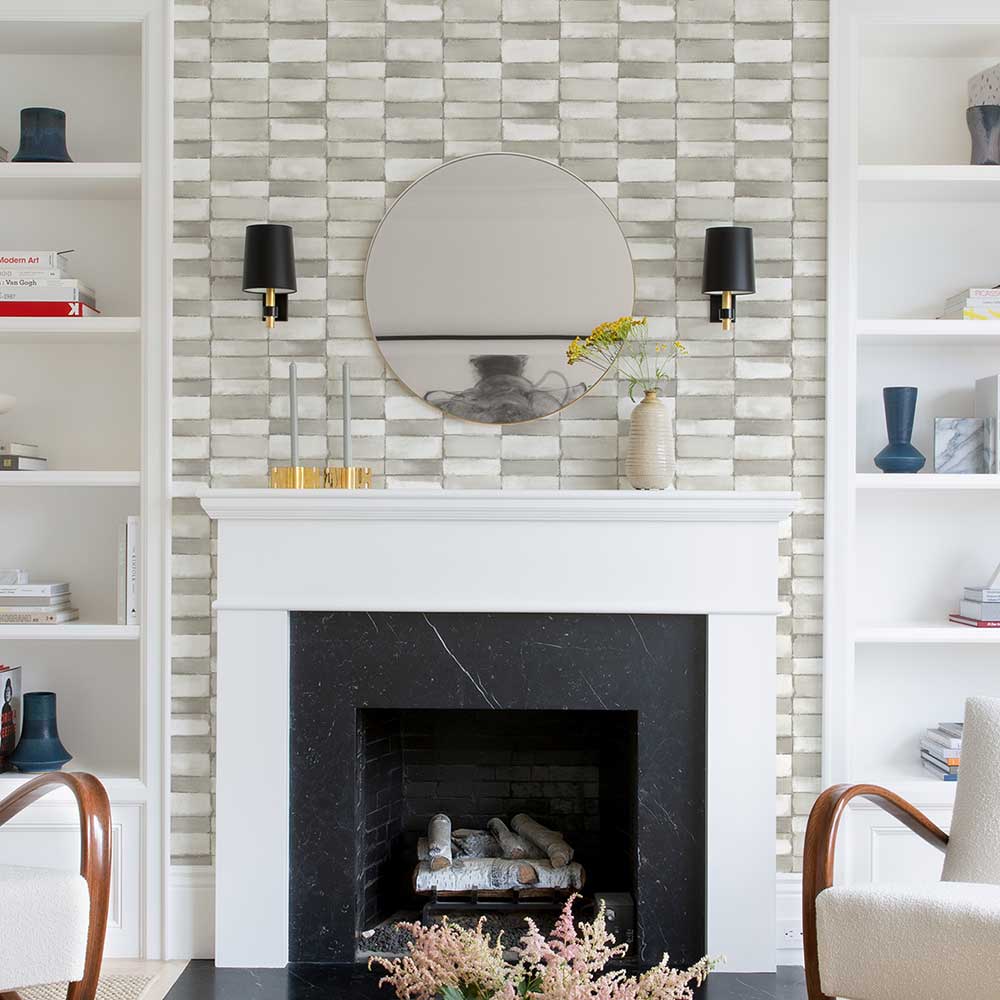 Braden Wallpaper - Grey - A Street Prints - FD26645 - Premier Wallcovering