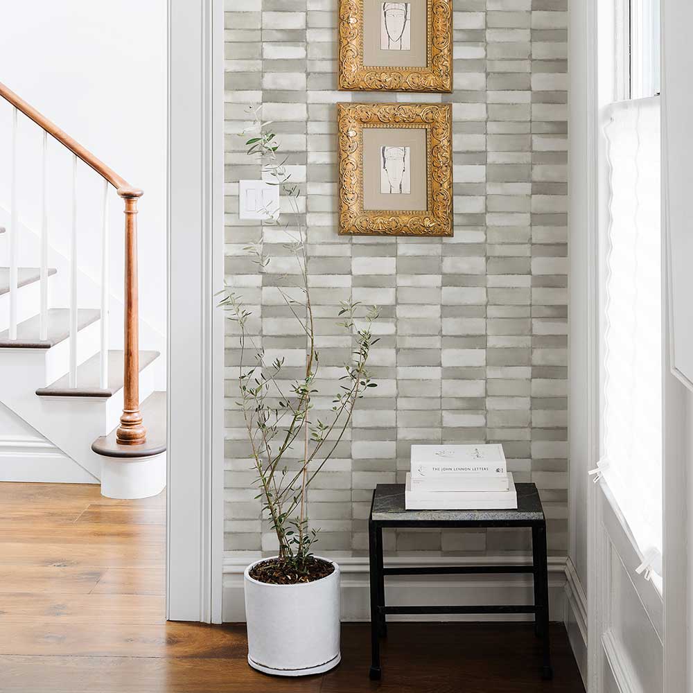 Braden Wallpaper - Grey - A Street Prints - FD26645 - Premier Wallcovering