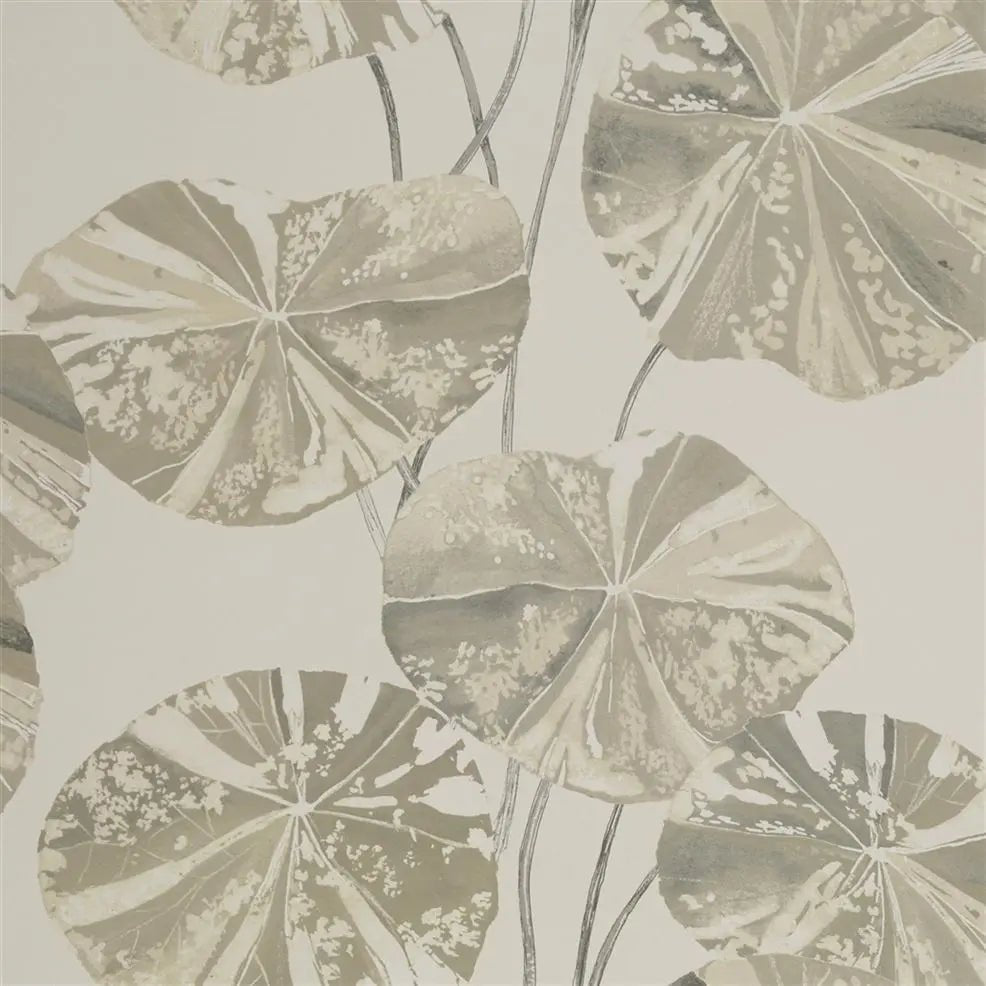 Brahmi Wallpaper - Oyster - PDG1061/02 - Designers Guild - Premier Wallcovering