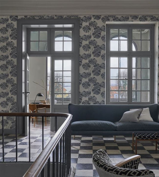 Brahmi Wallpaper - Oyster - PDG1061/02 - Designers Guild - Premier Wallcovering