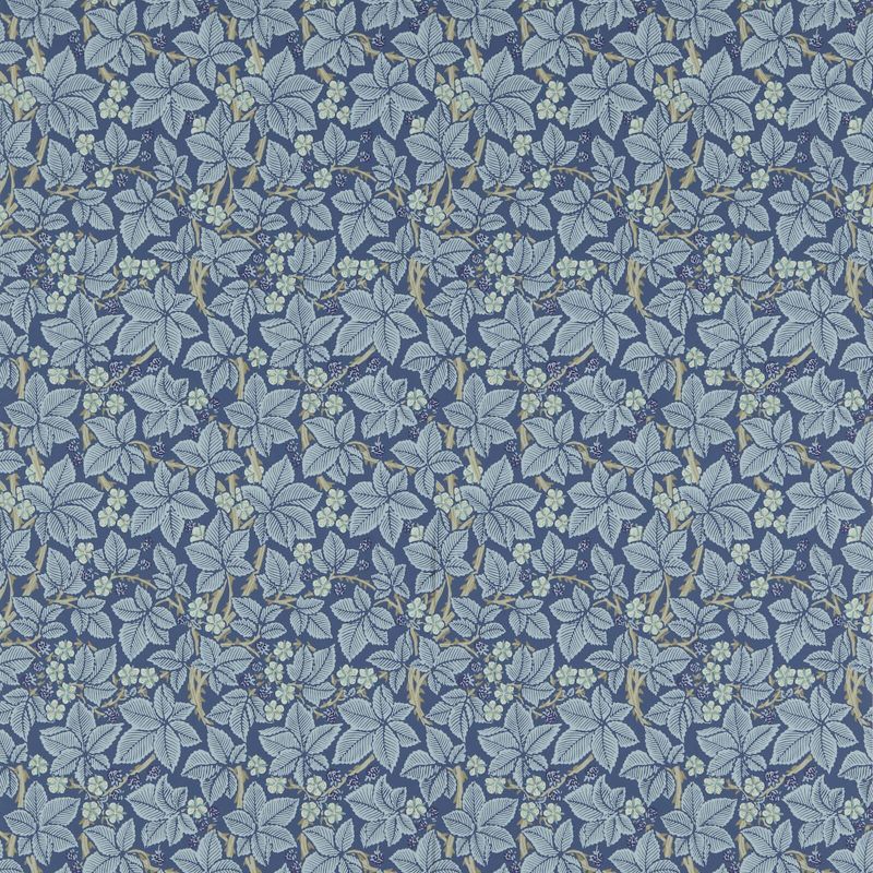 Bramble Wallpaper - Indigo - Morris & Co - 216811 - Premier Wallcovering