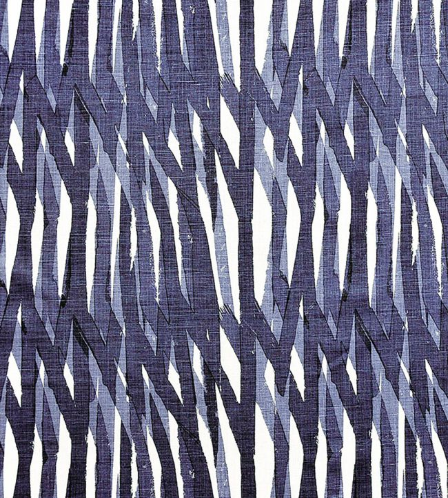 Breakwater Fabric - Indigo - Christopher Farr Cloth - CF145 - 01 - Premier Wallcovering