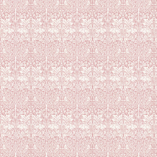 Brer Rabbit Wallpaper - Blush - 217388 - Morris Wallpaper WD - Premier Wallcovering