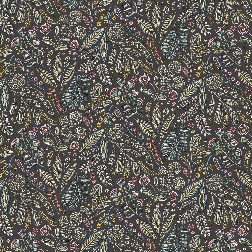 Briar Wallpaper - Charcoal Brights - A Street Prints - FD27294 - Premier Wallcovering