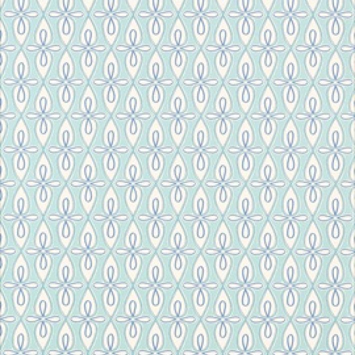 Bribie Wallpaper - Turquoise - Thibaut - T16056 - Premier Wallcovering