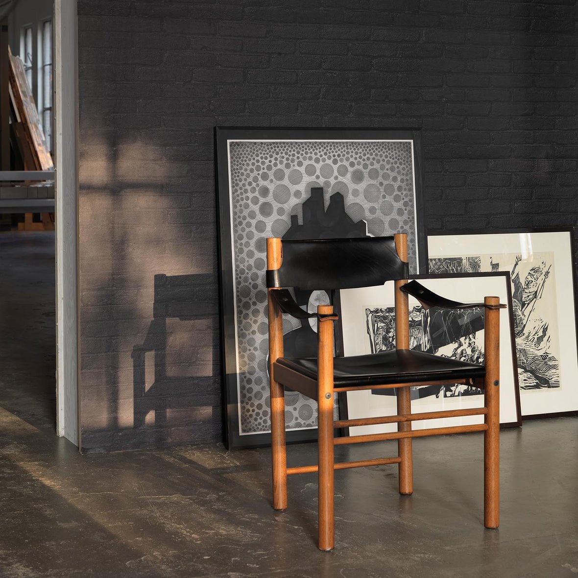 Brick Wallpaper - Black - NLXL - PHM - 33 - Premier Wallcovering