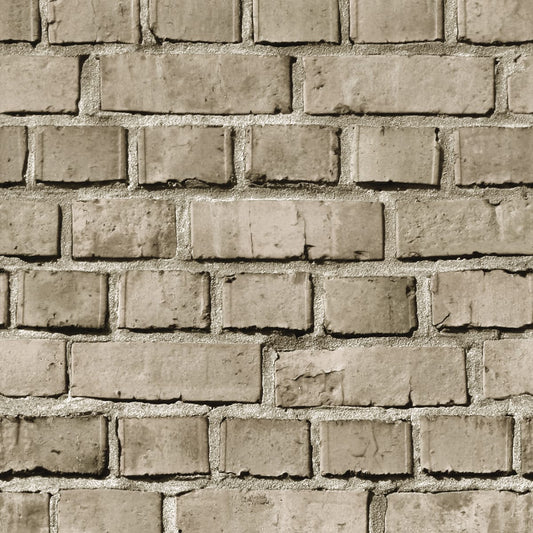 Bricks Wallpaper - Sand - Rebel Walls - R18512 - Premier Wallcovering