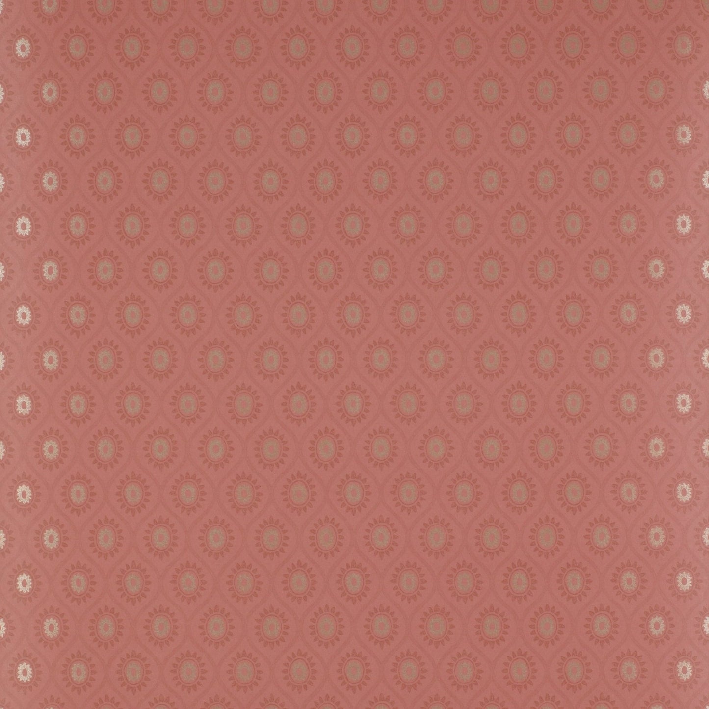 Brightwell Wallpaper - Red - Colefax & Fowler - 07989/03 - Premier Wallcovering