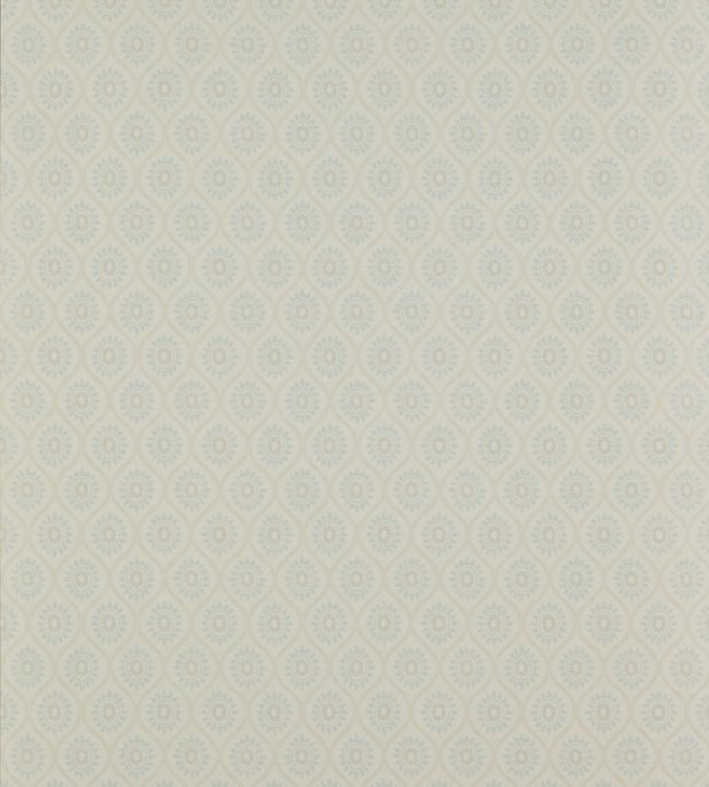 Brightwell Wallpaper - Blue/Cream - Colefax & Fowler - 07989/08 - Premier Wallcovering