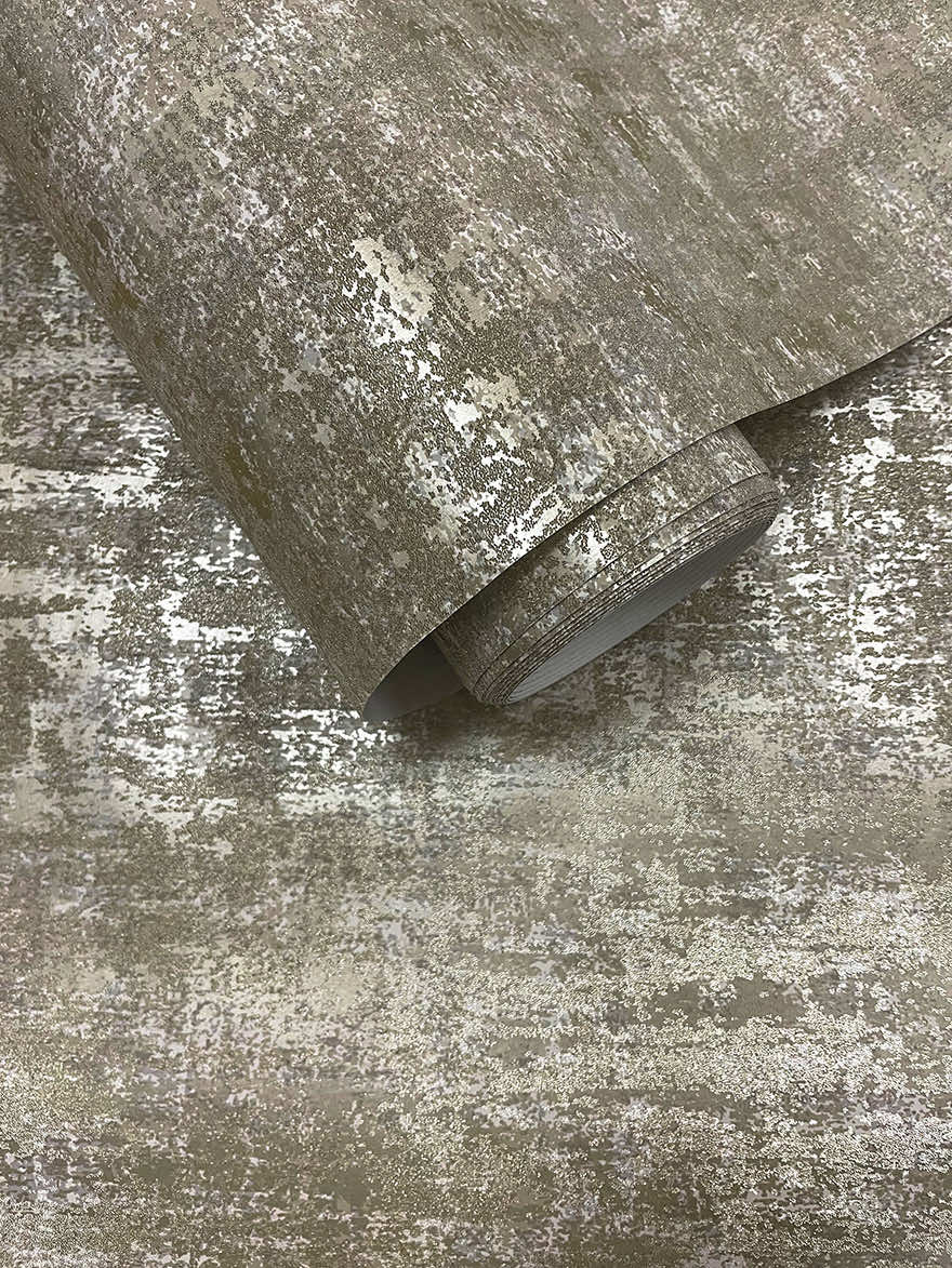 Brindle Bead Wallpaper - Taupe/Gold - Holden Décor - 99401 - Premier Wallcovering