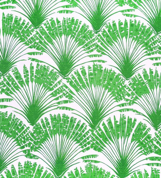 Brisa Fabric - Green - Christopher Farr Cloth - CF124 - 02 - Premier Wallcovering