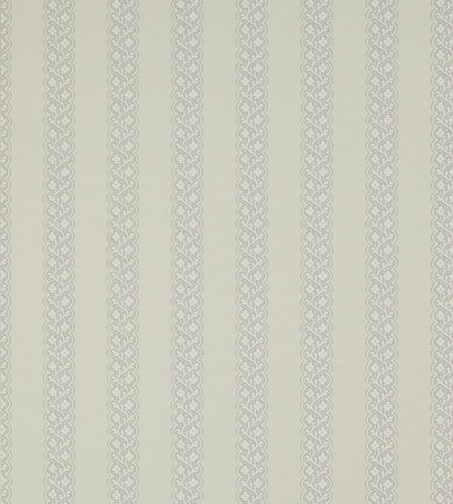 Britta Wallpaper - Silver - Colefax & Fowler - 07185 - 01 - Premier Wallcovering