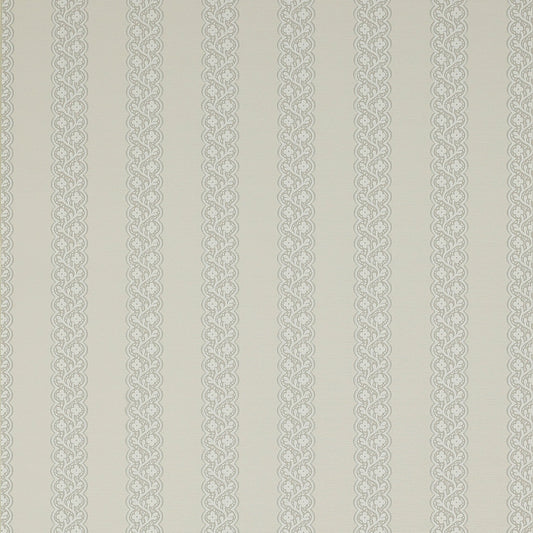 Britta Wallpaper - Silver - Colefax & Fowler - 07185 - 01 - Premier Wallcovering
