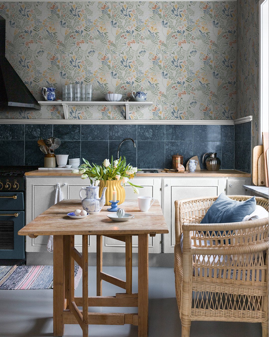 Brittsommar Wallpaper - Multi - Midbec - 22005 - Premier Wallcovering