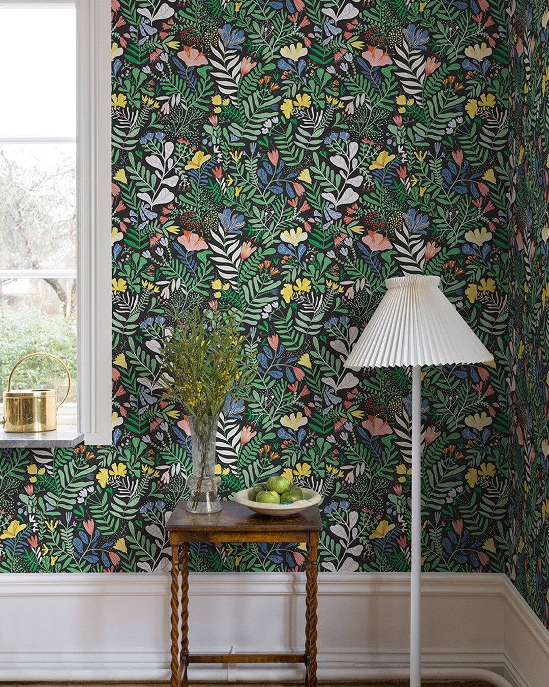 Brittsommar Wallpaper - Green - Midbec - 22006 - Premier Wallcovering