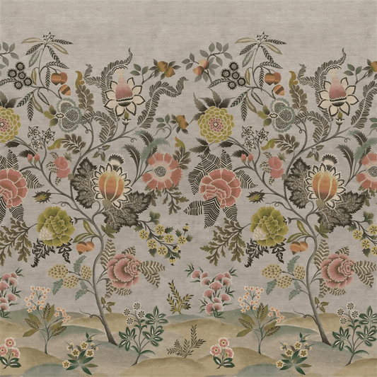 Brocart Decoratif Grasscloth Wallpaper - Sepia - PDG1187/01 - Designers Guild - Premier Wallcovering