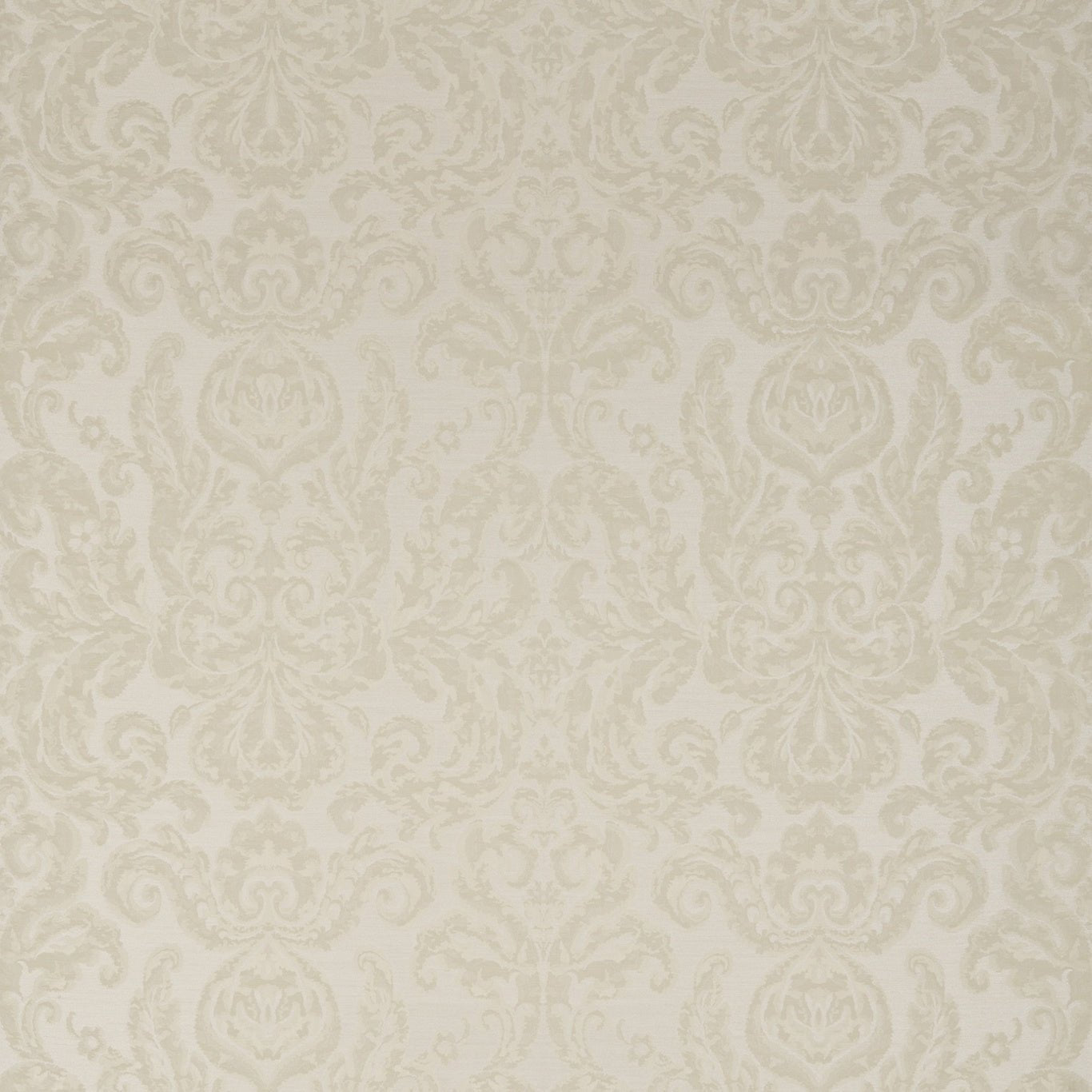Brocatello Wallpaper - Chalk - ZCON312007 - Zoffany - Premier Wallcovering