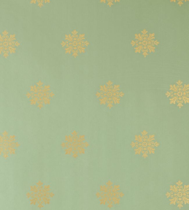 Brockhampton Star Wallpaper - Suffield Green - 546 - Farrow & Ball - Premier Wallcovering