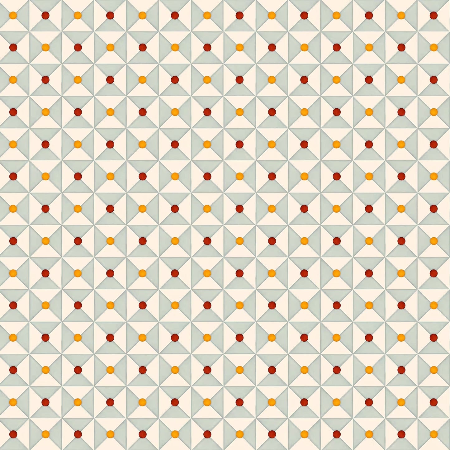 Broken Dishes Wallpaper - Nostalgic Blue - Ottoline - W-BRODI-2 - Premier Wallcovering