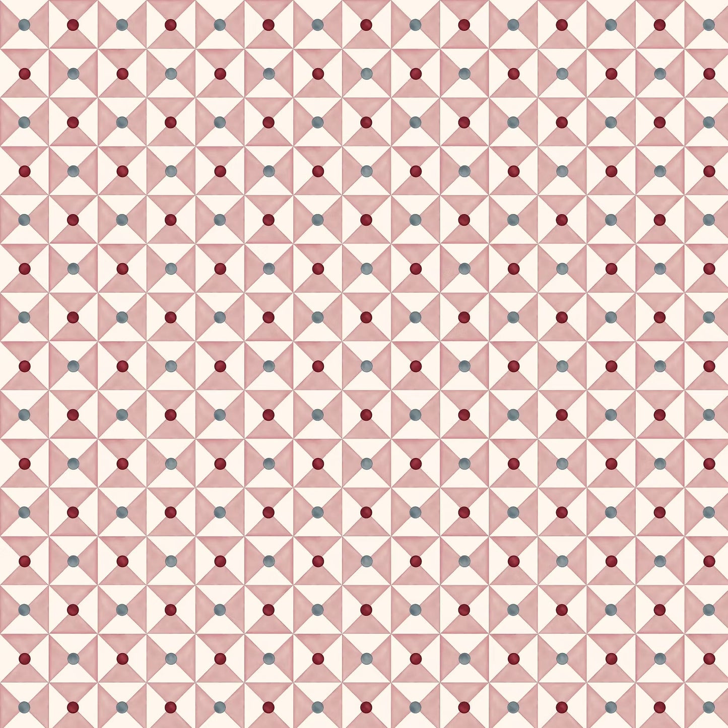 Broken Dishes Wallpaper - Mulberry Pink - Ottoline - W-BRODI-3 - Premier Wallcovering