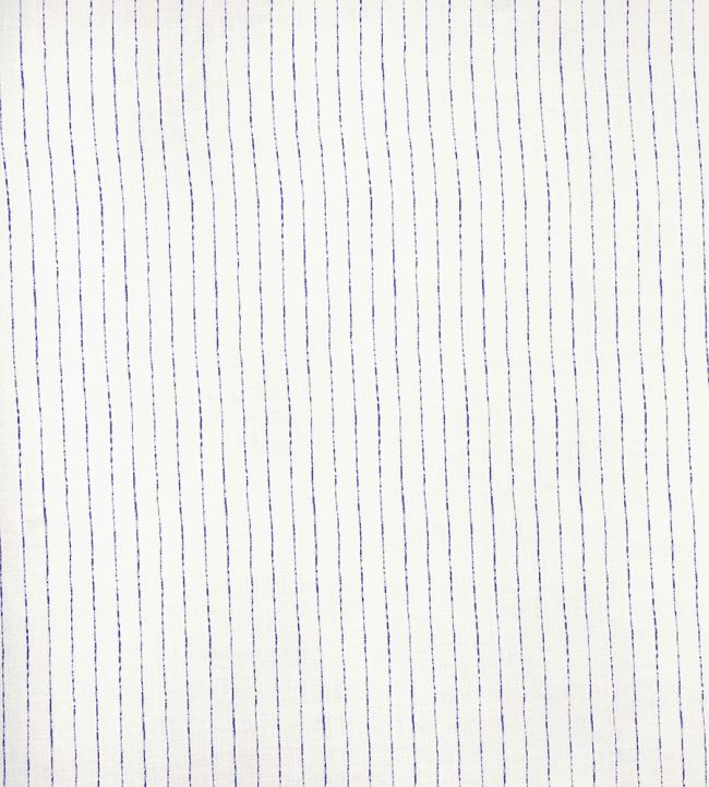 Broken Stripe Fabric - Indigo - Christopher Farr Cloth - CF146 - 04 - Premier Wallcovering
