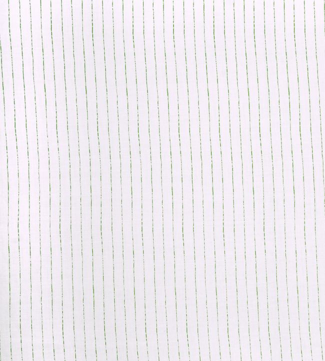 Broken Stripe Fabric - Green - Christopher Farr Cloth - CF146 - 01 - Premier Wallcovering