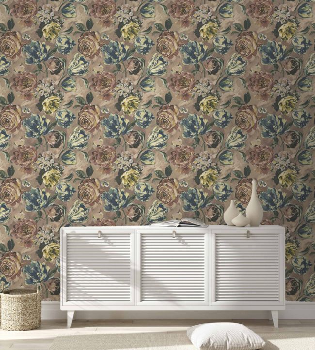 Bronte Wallpaper - Chalk Pink - Arley House - BRONTE9 - Premier Wallcovering