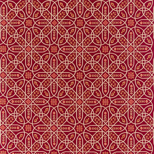 Brophy Embroidery Fabric - Bayleaf - Morris & Co - 236813 - Premier Wallcovering