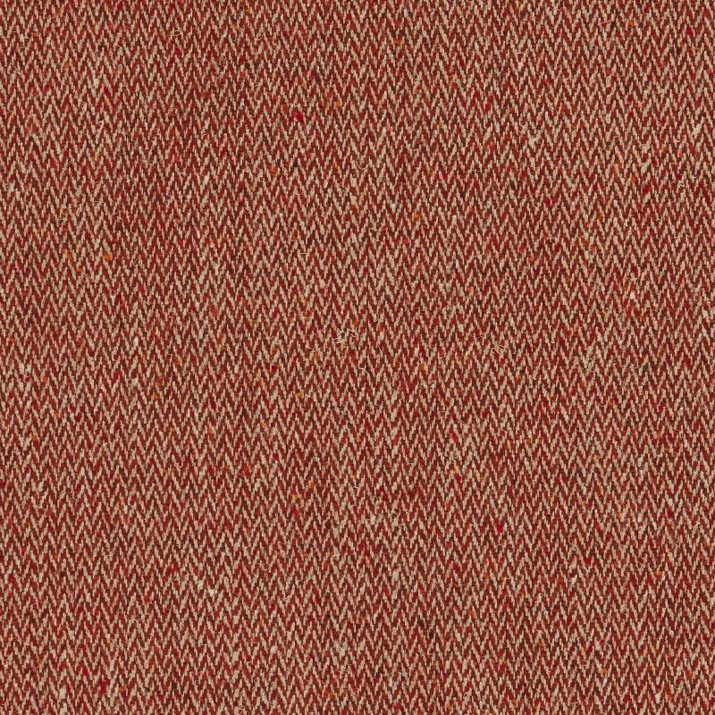 Brunswick Fabric - Russet - Morris & Co - 236512 - Premier Wallcovering