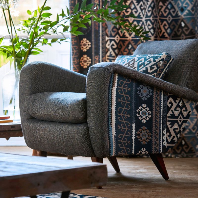 Brunswick Fabric - Evergreen - Morris & Co - 236507 - Premier Wallcovering