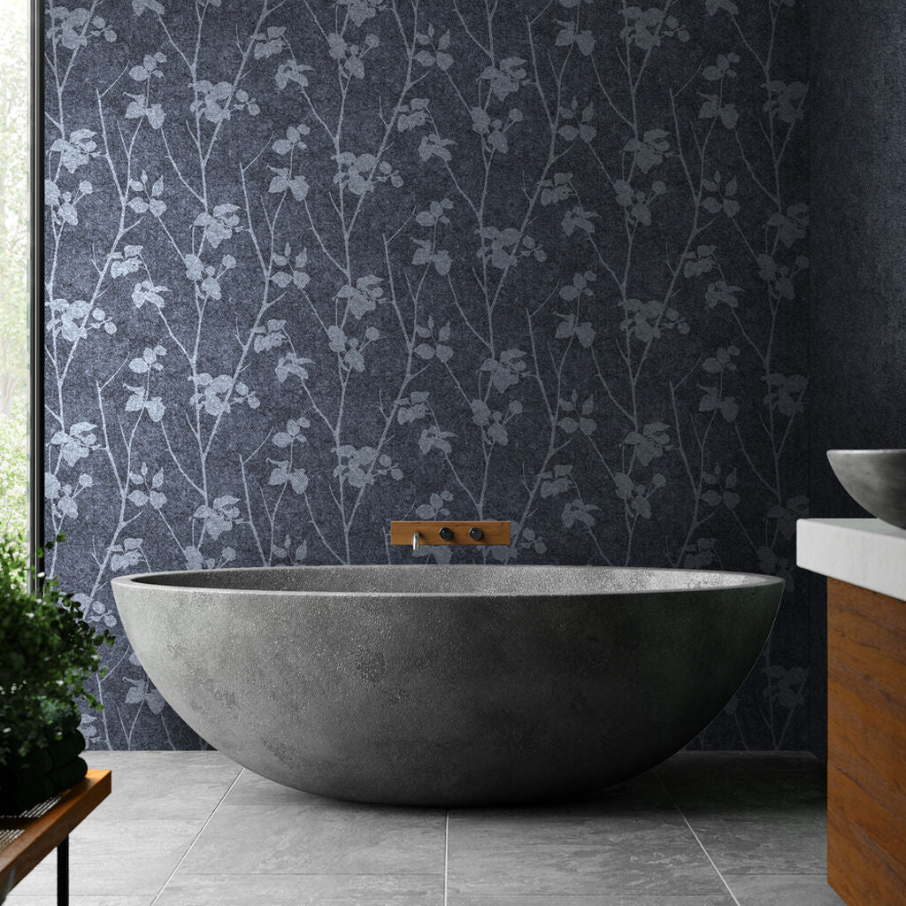 Brutal Beauty Wallpaper - Midnight - Graham & Brown - 113941 - Premier Wallcovering