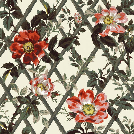 Bryher Rose Wallpaper - House of Hackney - 1 - WA - BRR - DI - XXX - XXX - Premier Wallcovering